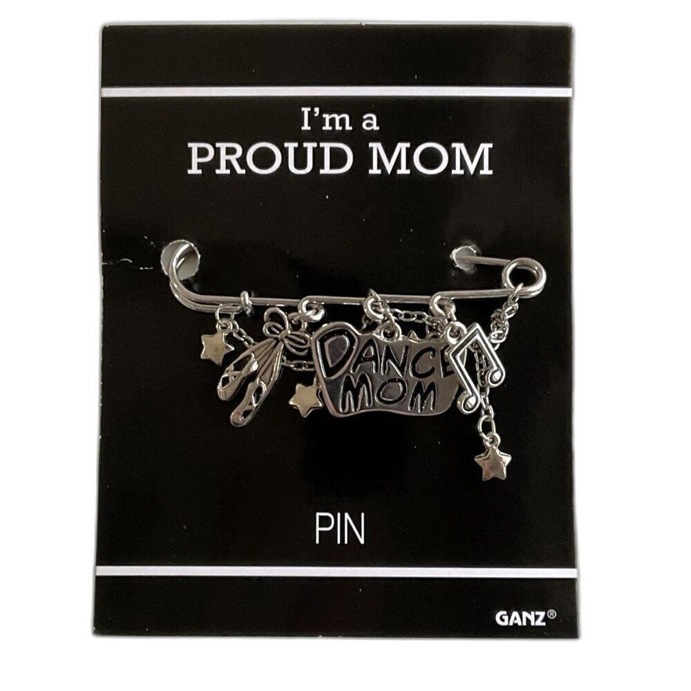 New Dance Mom Charm Brooch Pin
